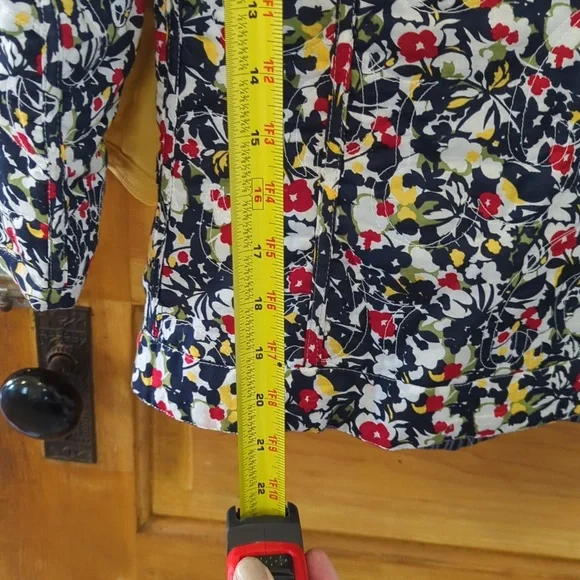 Christopher & banks quilted reversible L women's blazer - Picture 7 of 7